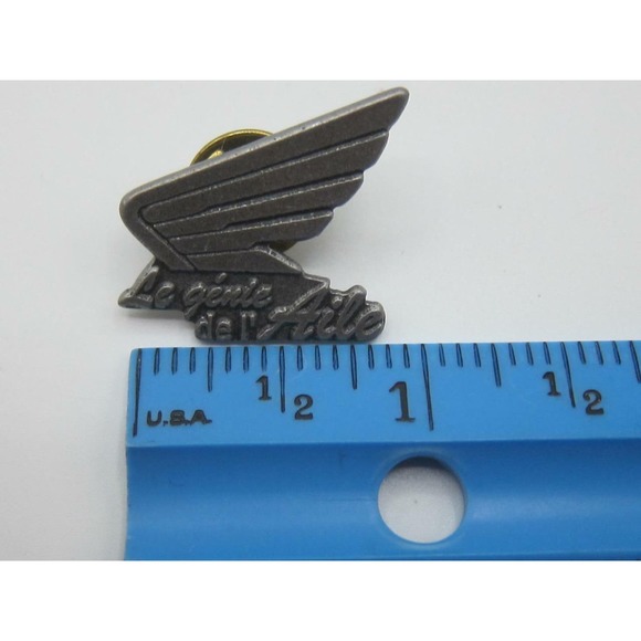 French International Motorcycle Show pin 1990s jacket lapel vest HTF Honda MIP - Picture 5 of 5